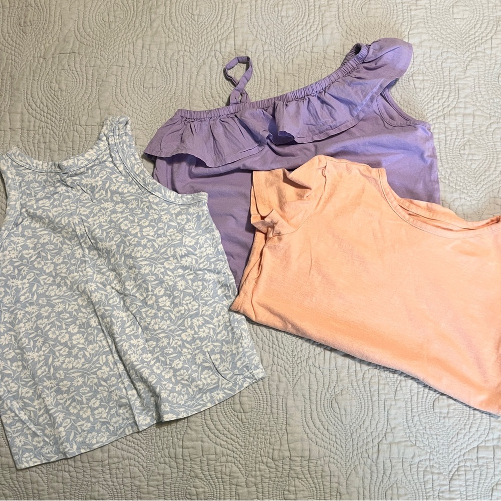 Gap Girls Summer Tops Set. Size Small.